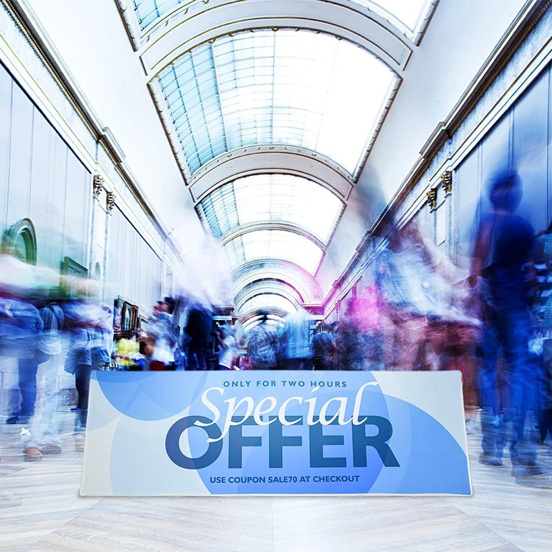 Professional Triangle Banner Stand for exhibition branding solutions