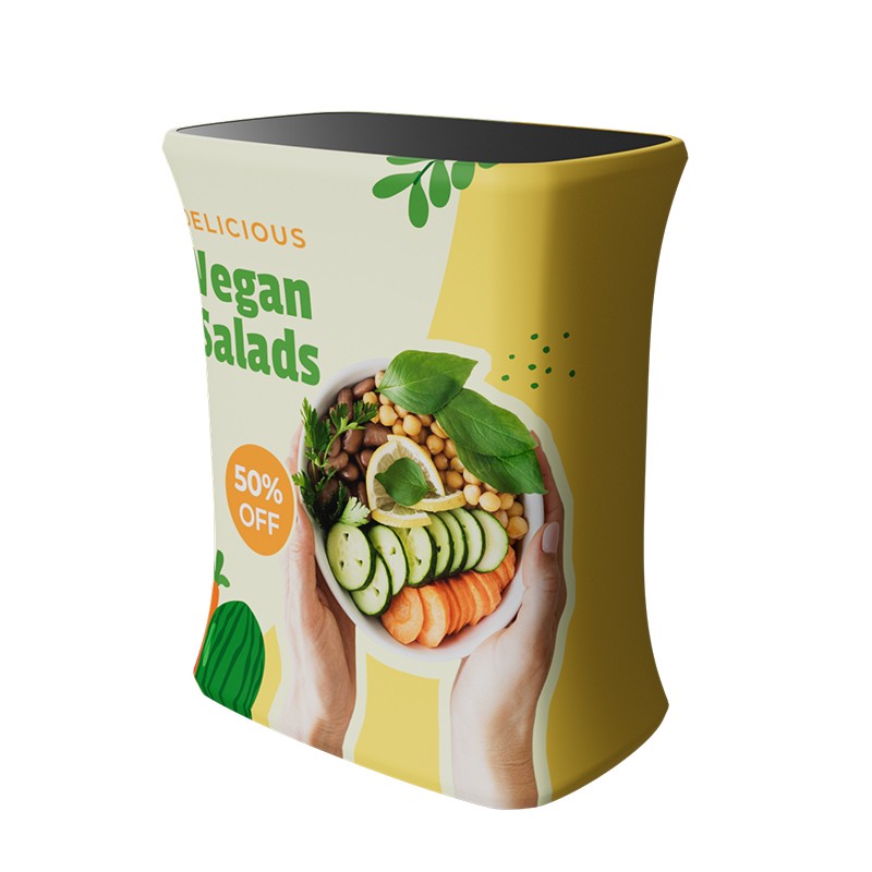 10x10ft Trade Show Booth Kit - B3 Flame-Retardant 240g Tension Fabric