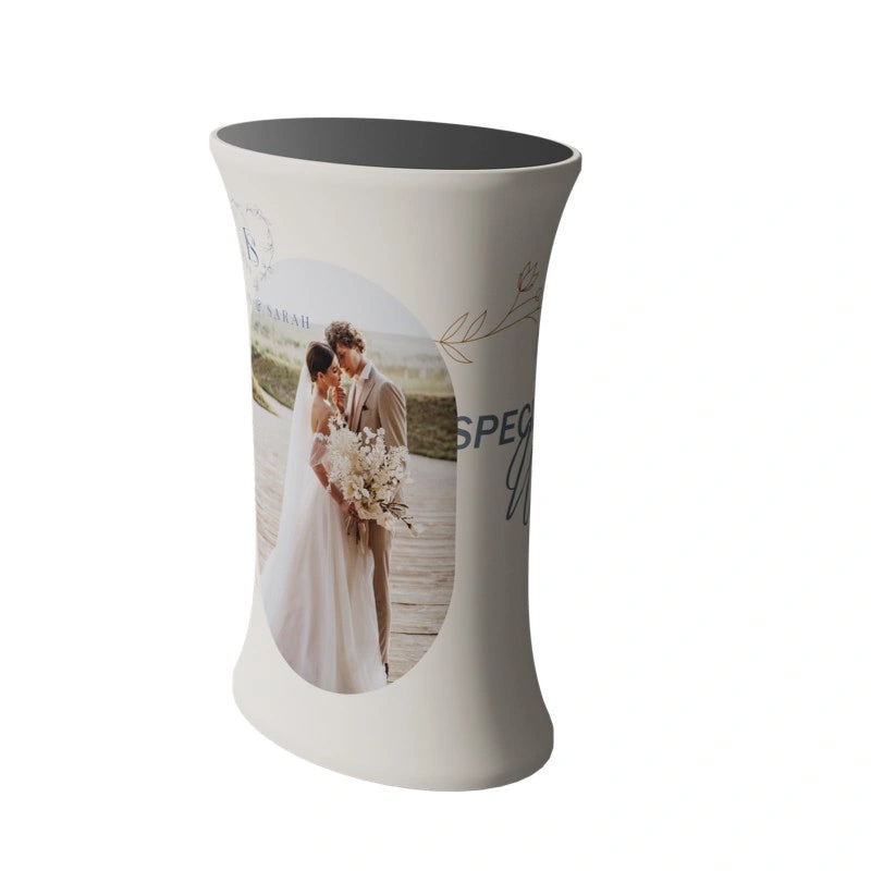 Premium 10x10ft trade show booth kit D1 for compact exhibit spaces