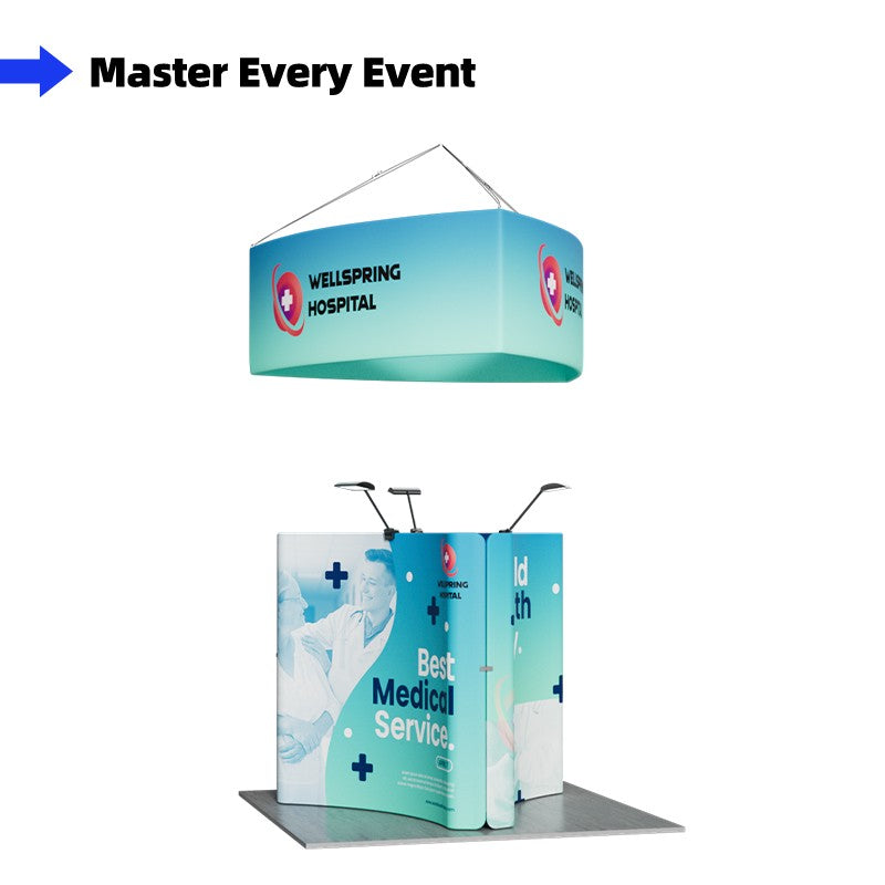 10x10ft Trade Show Booth Kit - A5