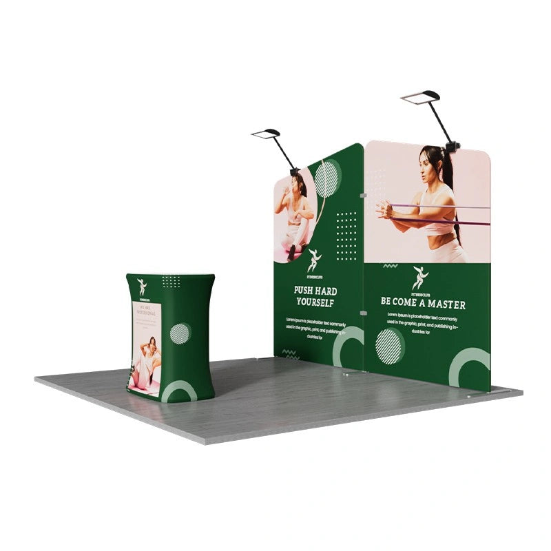 Complete 10x10ft trade show booth kit C2 display setup
