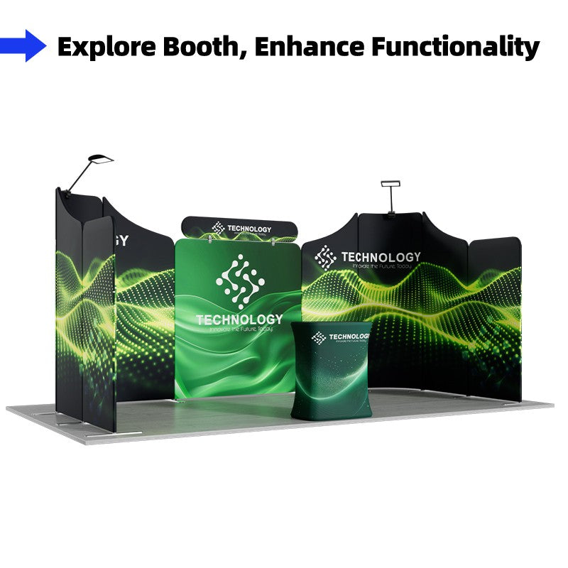 10x20ft Trade Show Booth Kit - B4