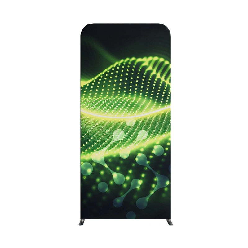 High-resolution graphics on 10x20ft trade show booth kit B4 panels
