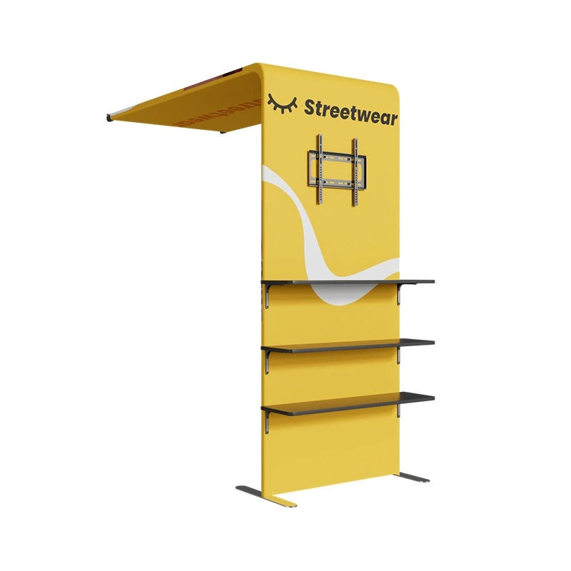 Professional 10x20ft trade show booth setup suitable for expos and conventions