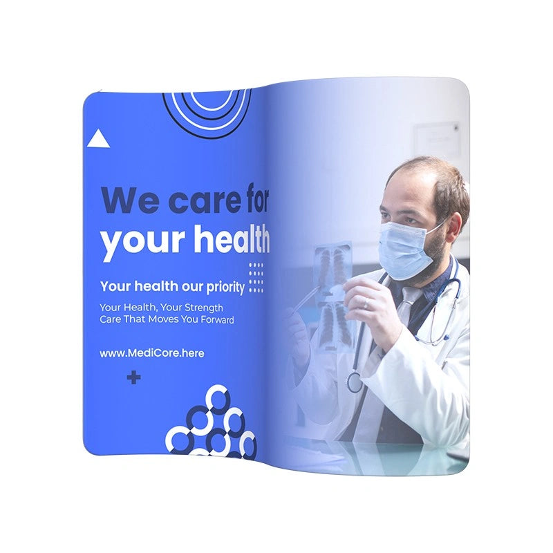10x10ft custom expo booth kit built for organized product displays and engaging visitor experiences