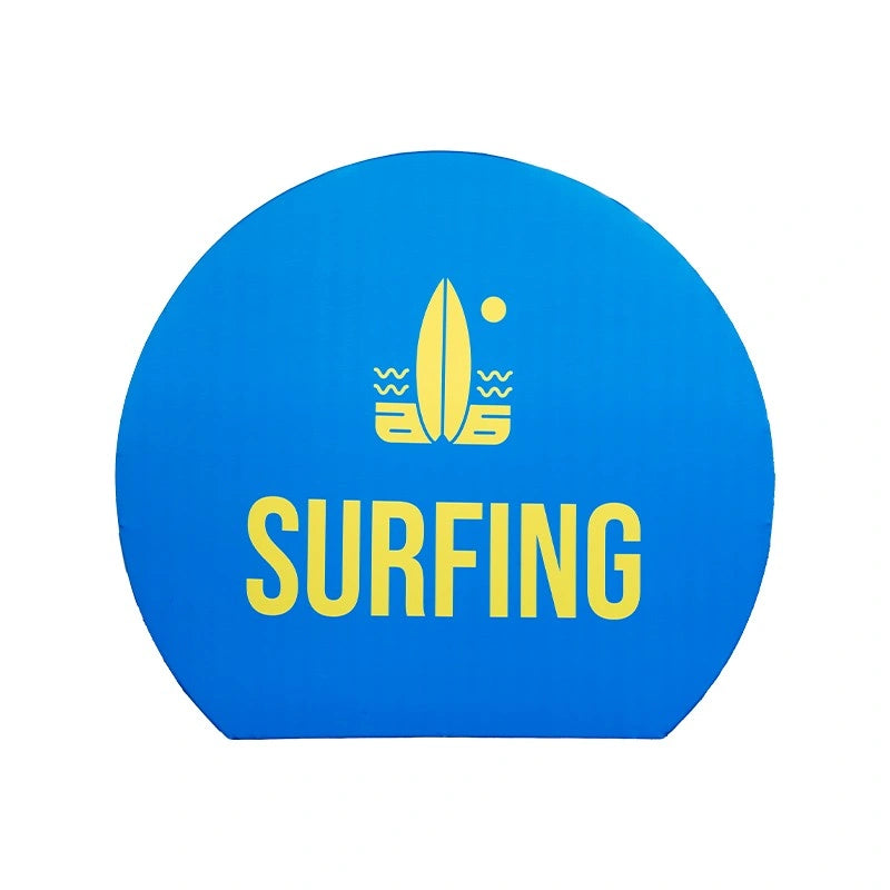 Professional circular tension fabric backdrop designed for exhibitions, retail activations, and product launches.