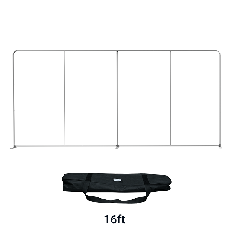 Curved Fabric Popup Displays