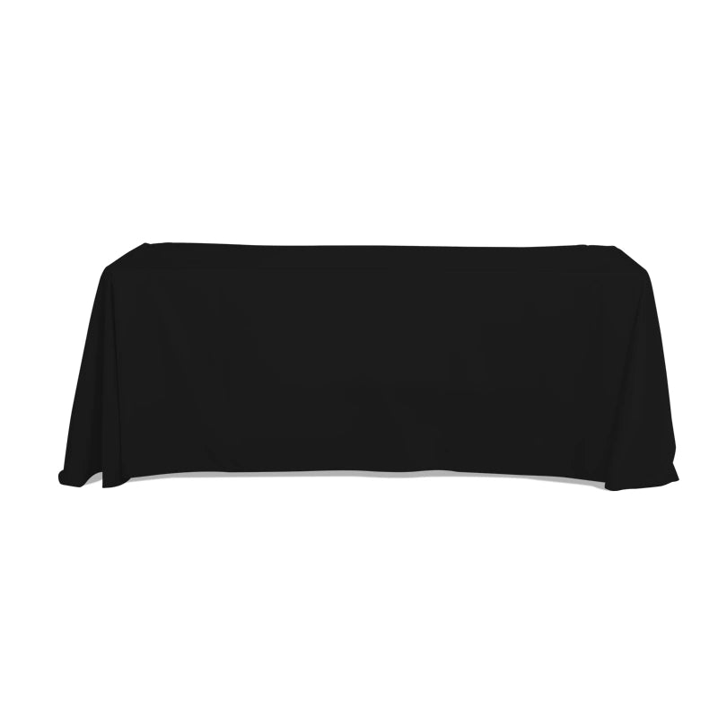 Reusable blank table cover for conferences and exhibitions