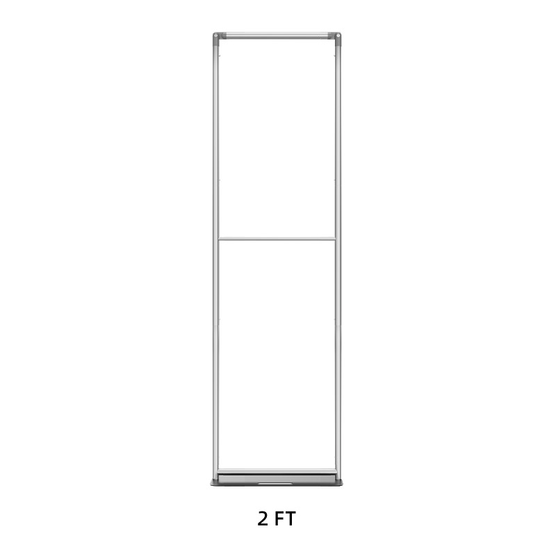 Fabric Banner Stand-Premium (Square Corners) - Flame Retardant 240g Tension Fabric