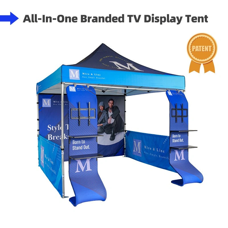 Branded 10x10 tent retail kit for events