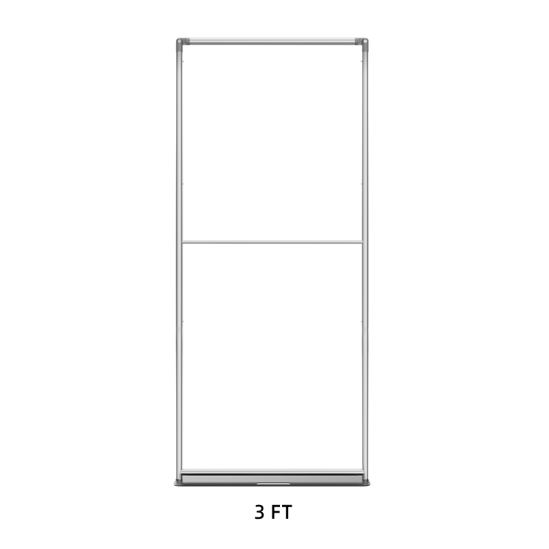 Fabric Banner Stand-Premium (Square Corners) - Flame Retardant 240g Tension Fabric