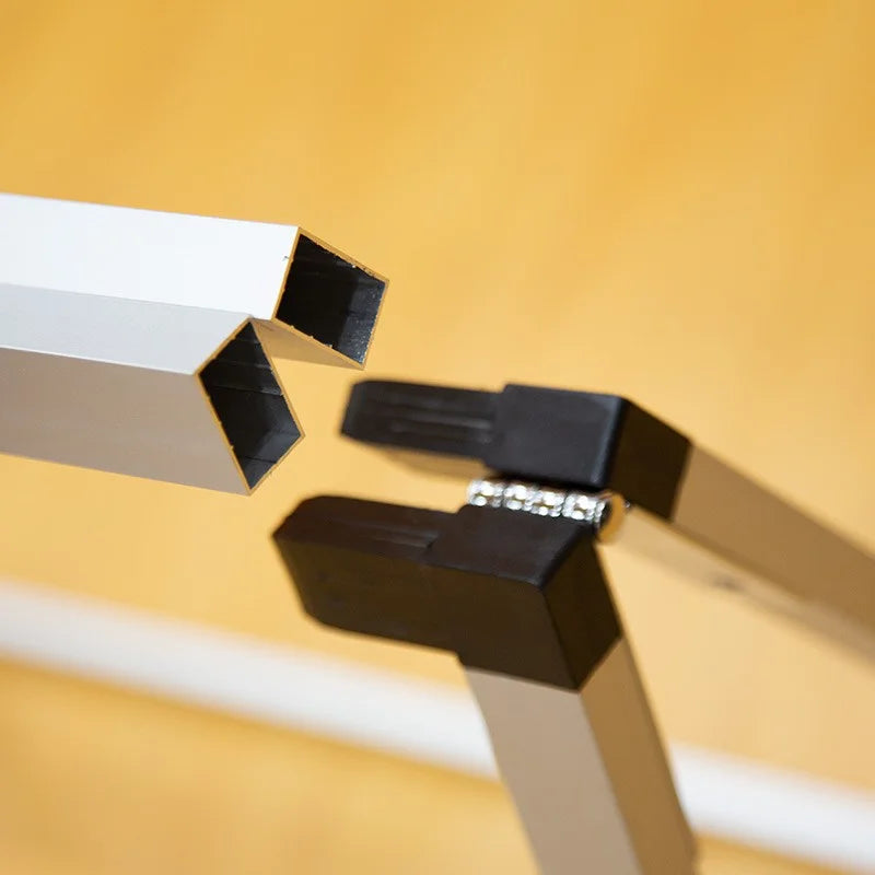 Custom printed A-frame display with secure bungee attachments and lightweight aluminum frame