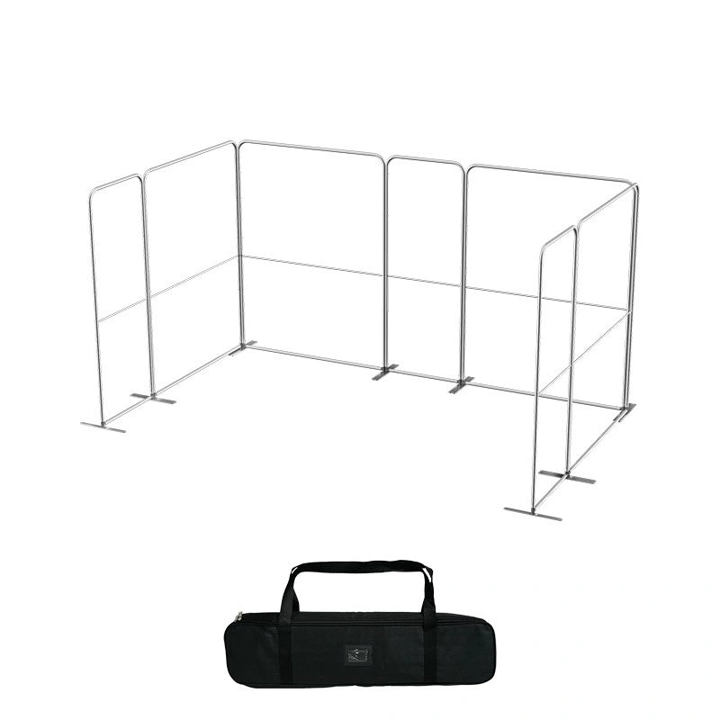 Magnetic modular fabric display for exhibitions and expos