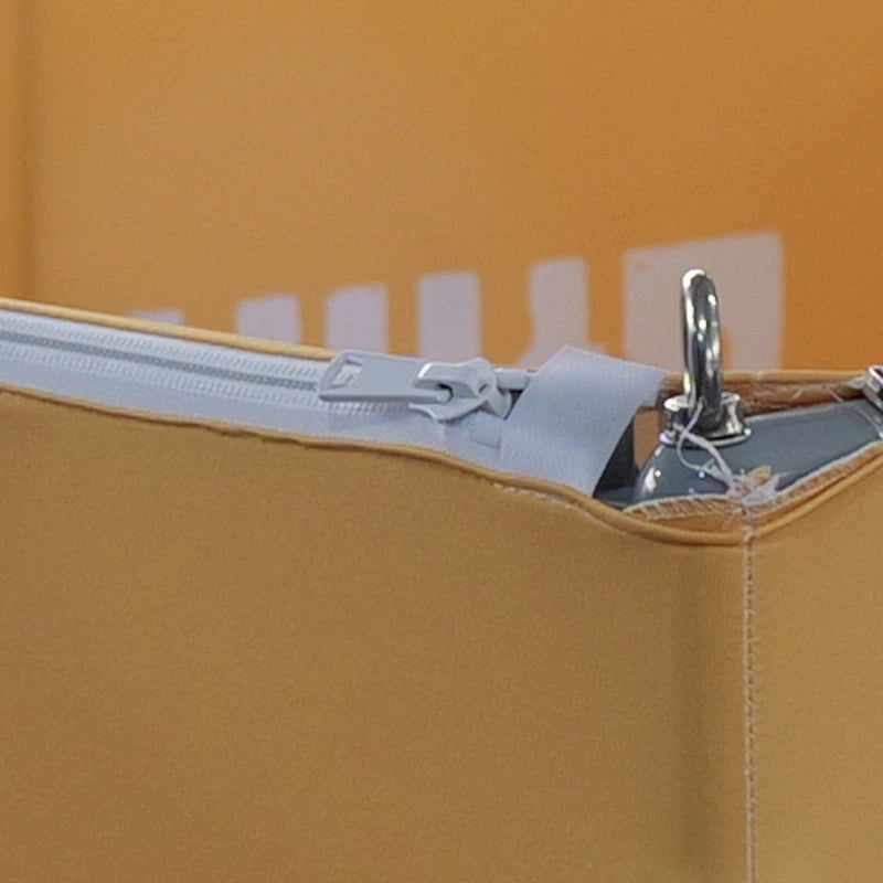 Lightweight aluminum frame rectangle hanging banner