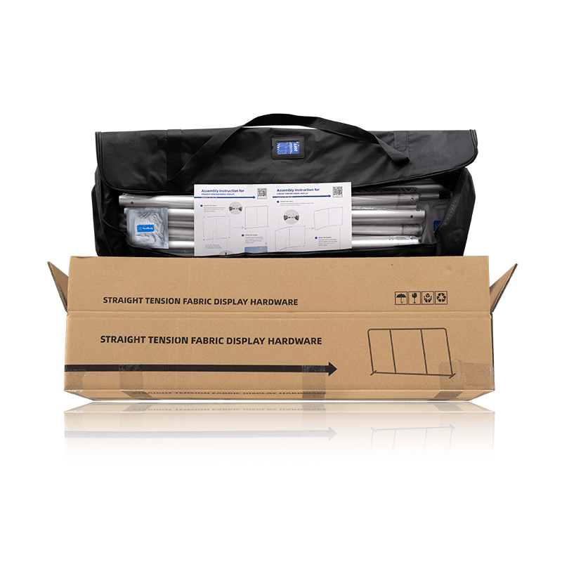 Curved Fabric Popup Displays