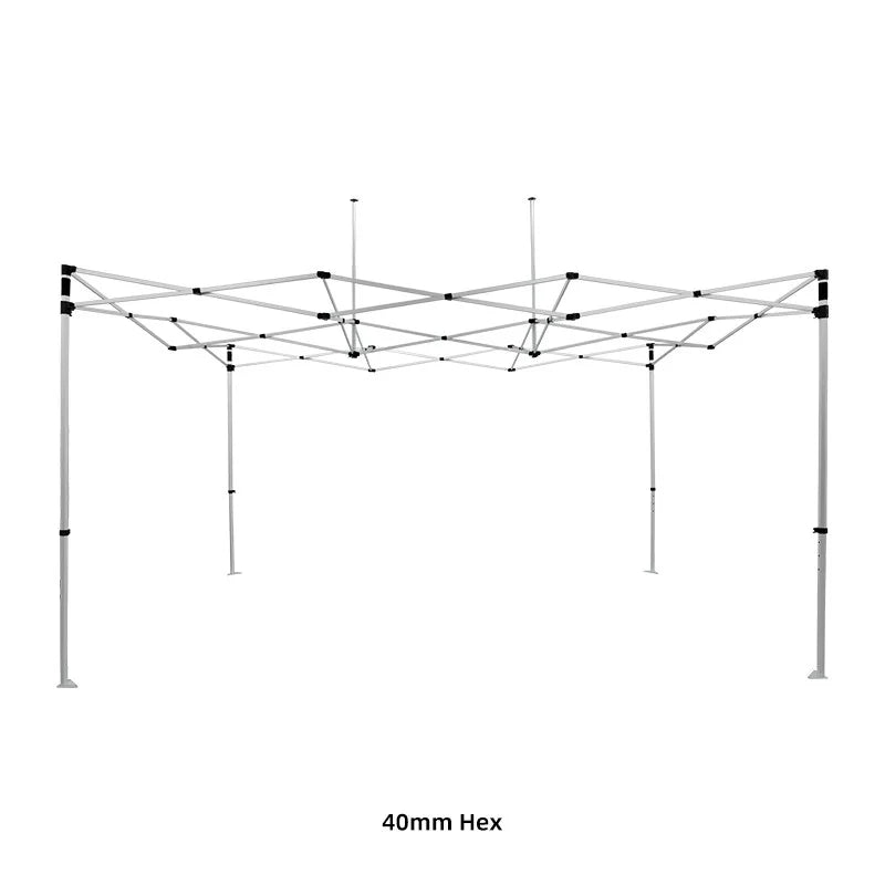 10x15 branded canopy tent with expanded space for staff, merchandise, displays, and customer interactions