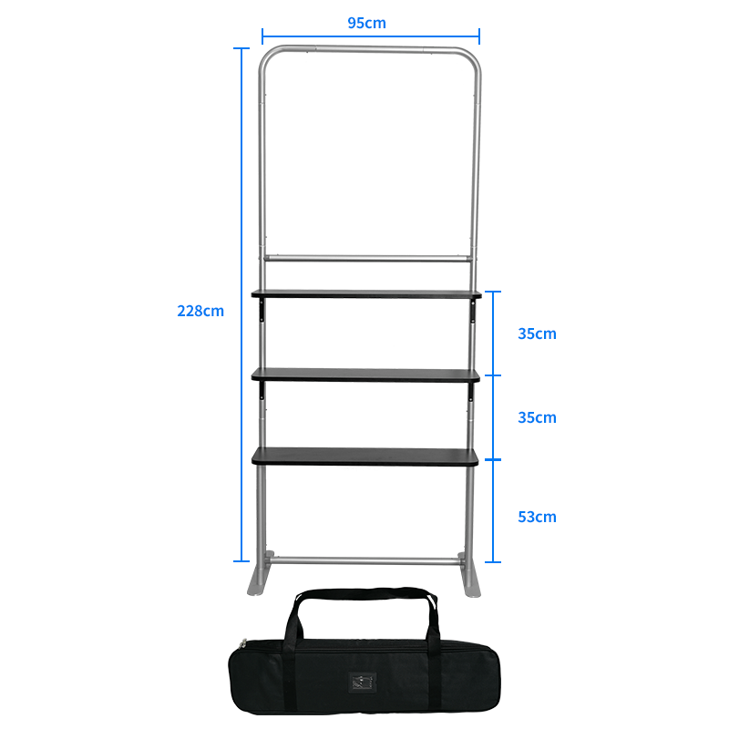 Tension Fabric Display Rack