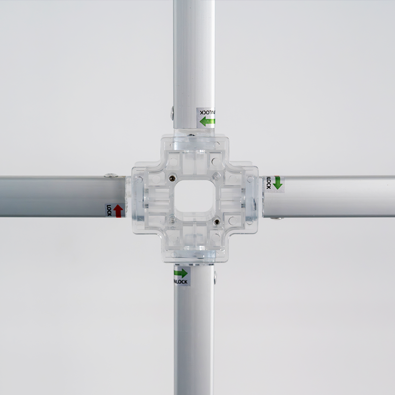 6.6x6.6ft SEG Light Box Flame-Retardant 200g Blacklit Fabric