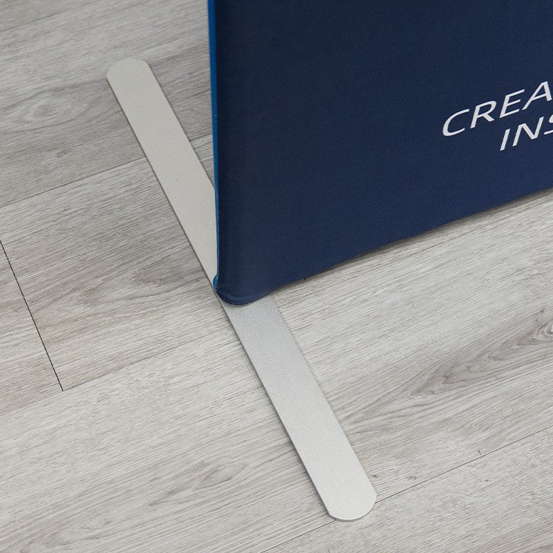 Magnetic Straight Fabric Banner Stand - Flame-Retardant 240g Tension Fabric