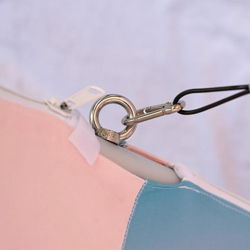 Square Trade Show Tower with Hanging Sign