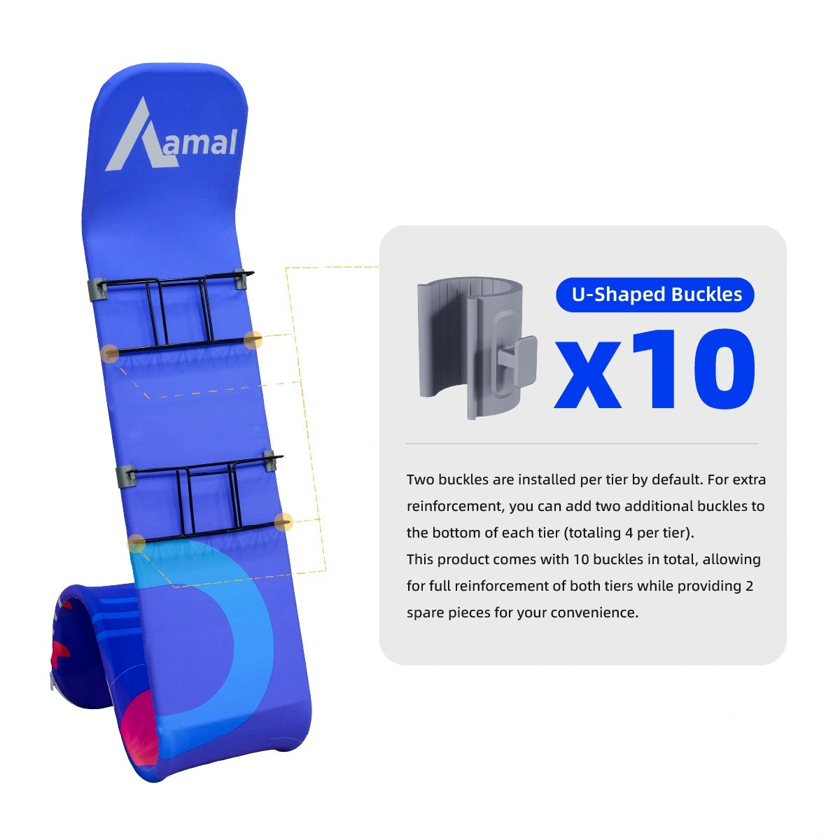 Portable literature stand for trade shows and events