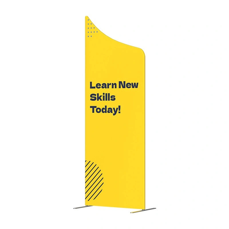 Trade show booth kit B12 with branded display components for product demonstrations and customer engagement