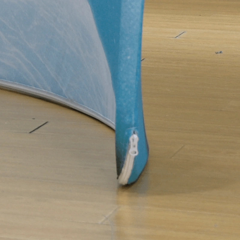 High-resolution A-shaped backdrop with vivid sublimation printing