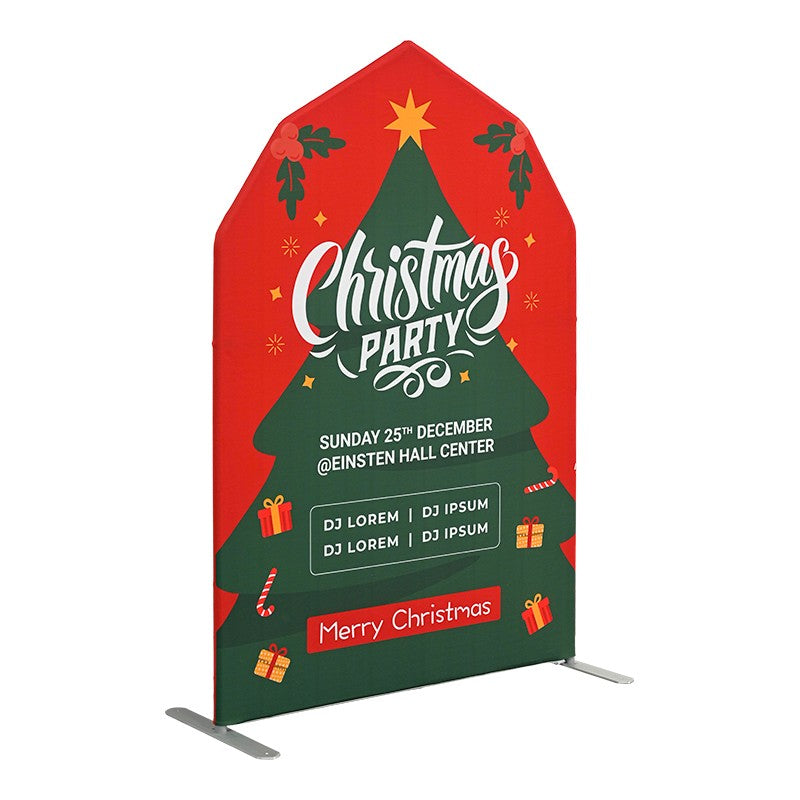 Barn Arch Backdrop - Flame-Retardant 240g Tension Fabric