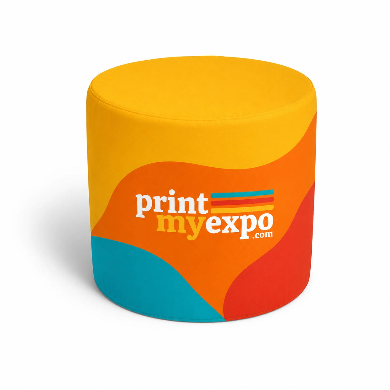 Premium Round Fitted Table Cover for trade show displays