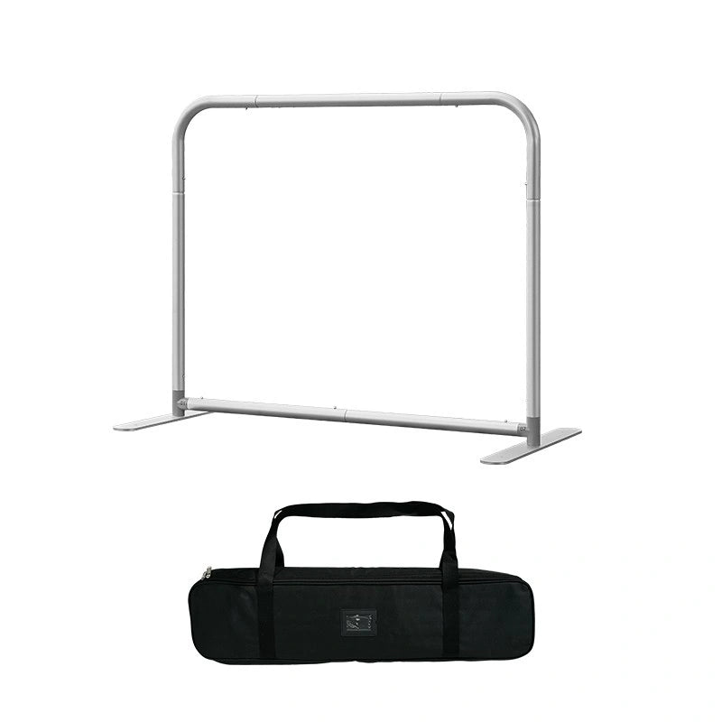 Side view showing interlocking design of crowd control barriers