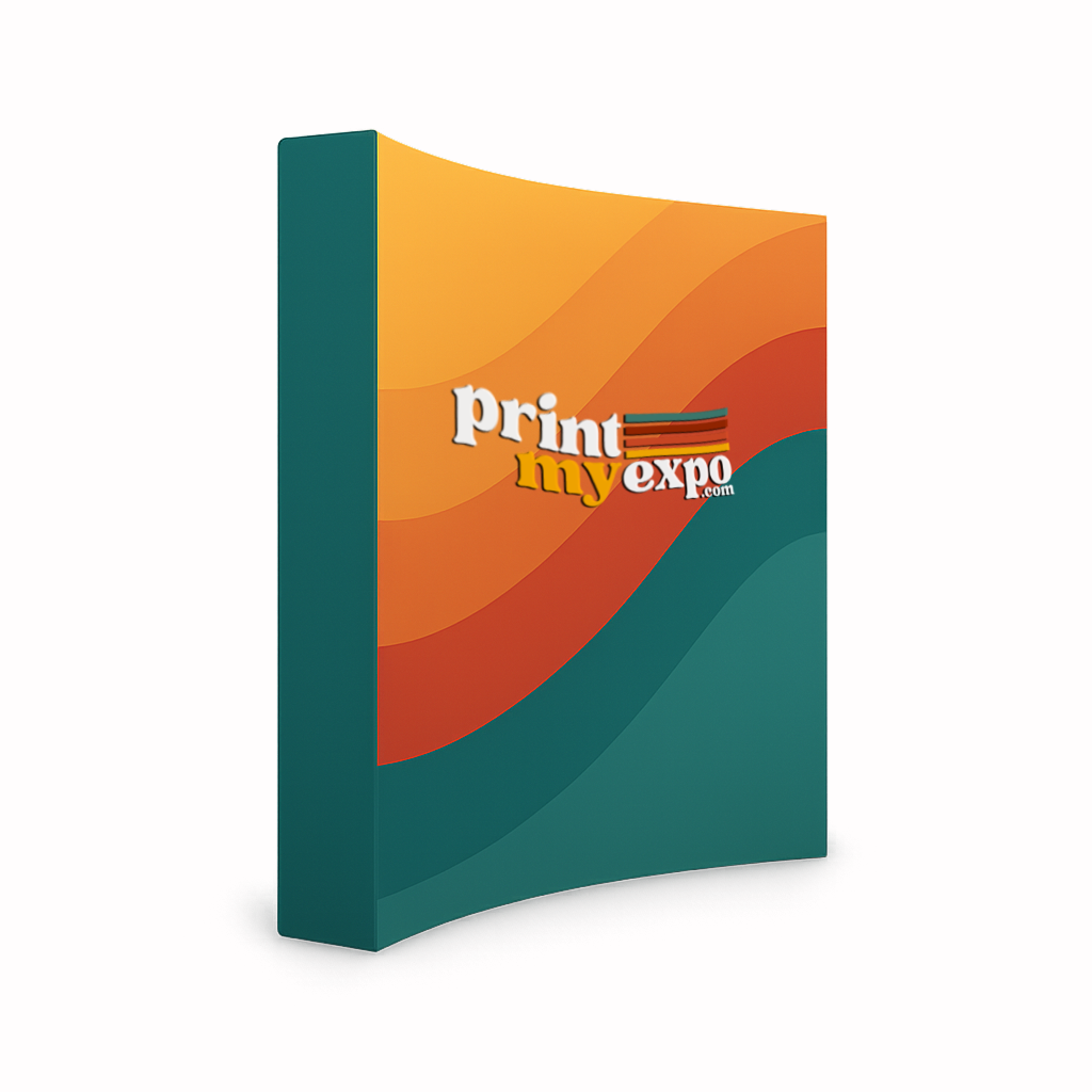 Curved Fabric Popup Displays