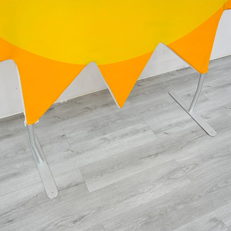 Heart shaped backdrop designed for event décor and festive setups