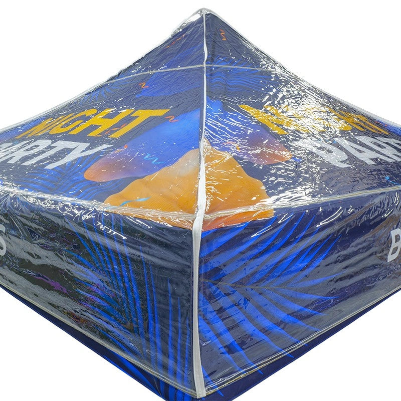 Heavy-duty TPU Canopy Cover for commercial outdoor shelters
