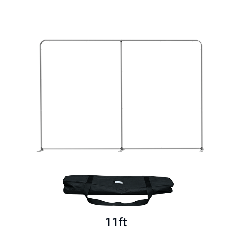 Curved Fabric Popup Displays