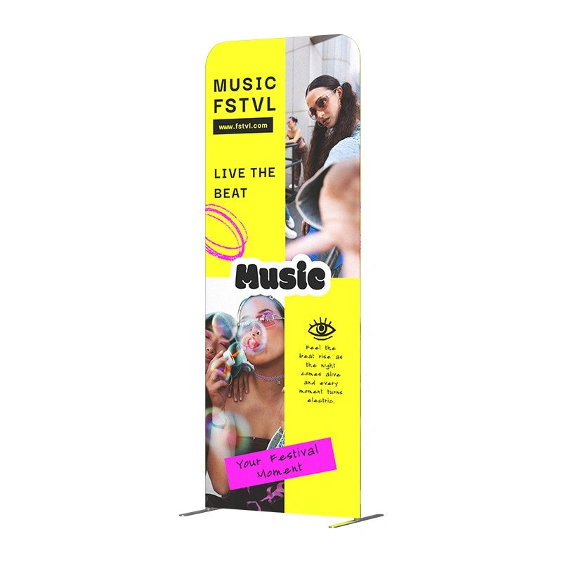 Reusable 10x10 Trade Show Booth Kit with premium graphics for consistent exhibition branding.