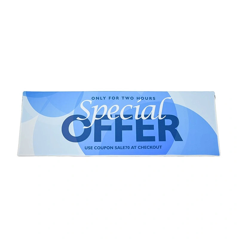 Three-sided banner display stand for trade shows and conferences