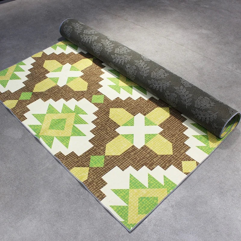 Custom velvet floor carpet with logos and artwork for exhibitions and corporate events
