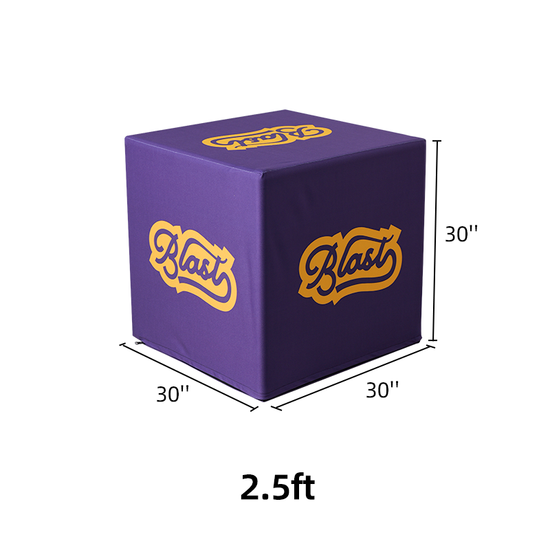 3D Cube Displays - Flame-Retardant 240g Tension Fabric