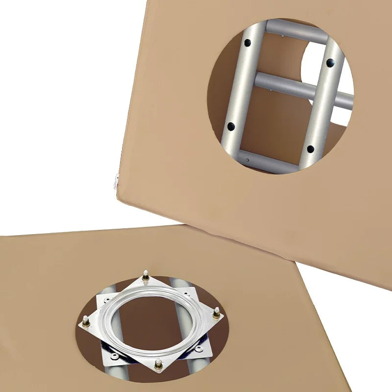 Rotating 3D cube display with stable central support structure for exhibitions and high-traffic event spaces