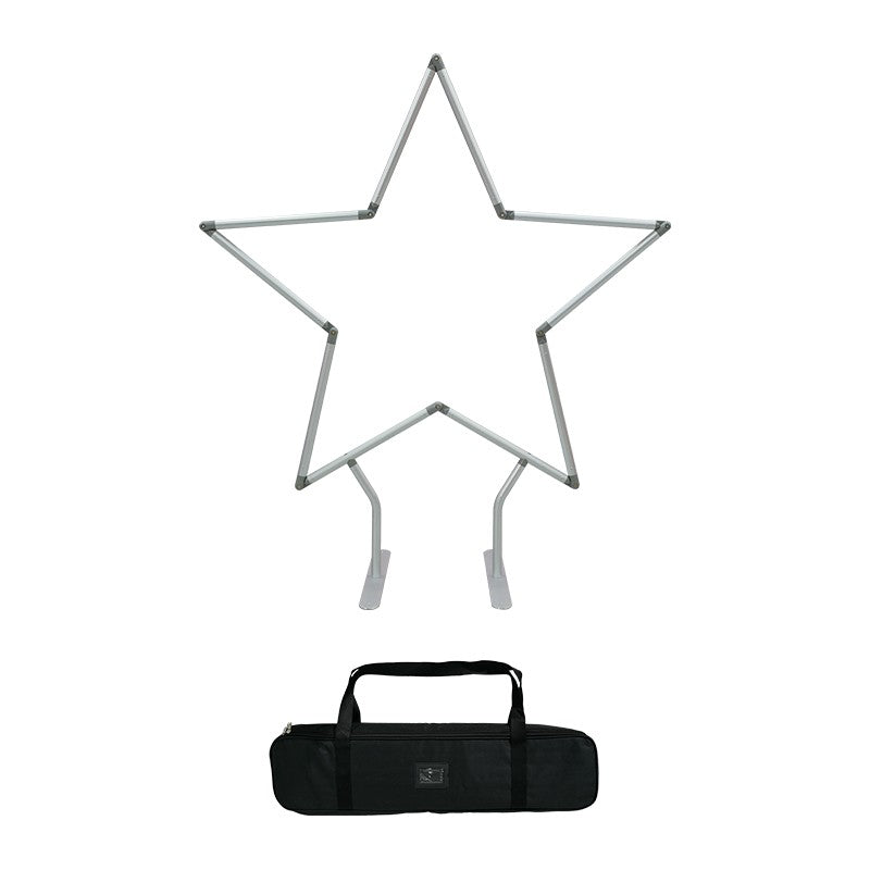 Pentagram Shaped Backdrop - Flame-Retardant 240g Tension Fabric