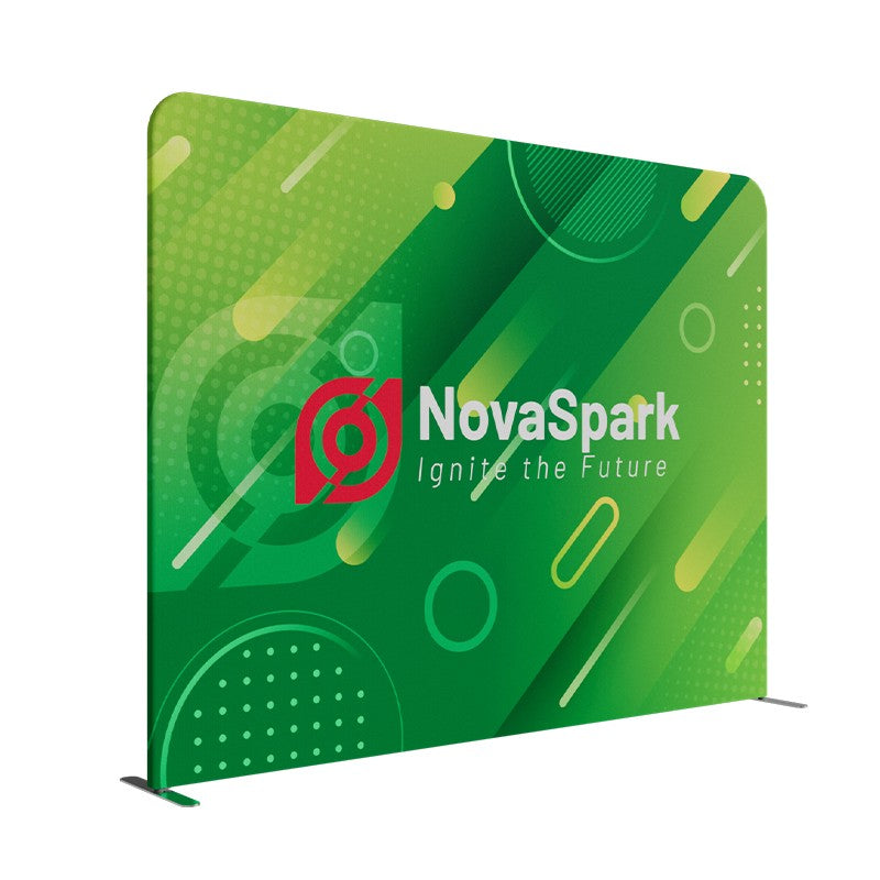 10x20ft Trade Show Booth Kit - A2 - Flame-Retardant 240g Tension Fabric