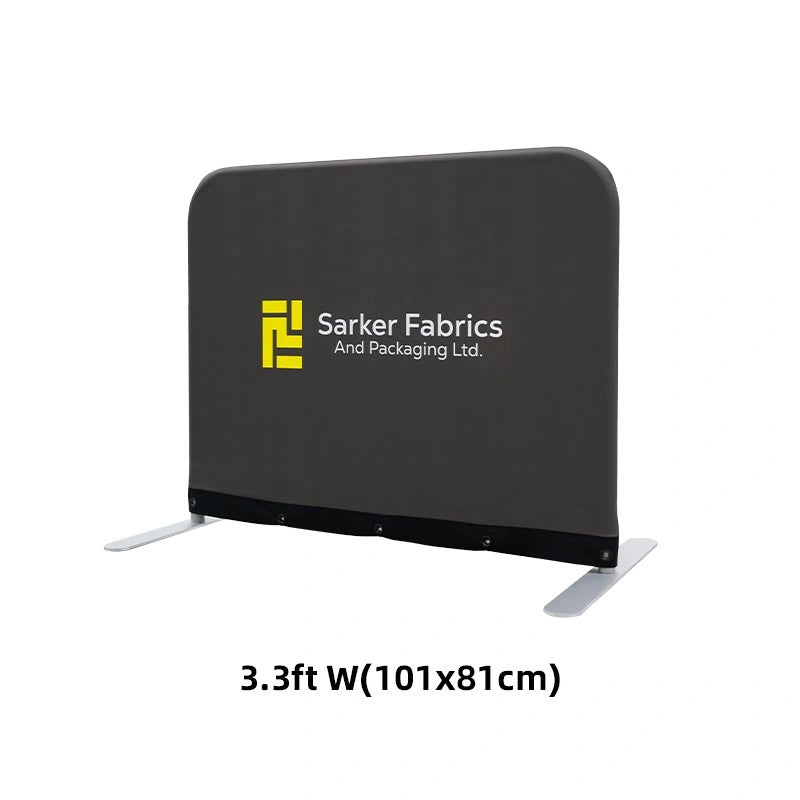 Freestanding crowd control barriers used to create organized pedestrian pathways