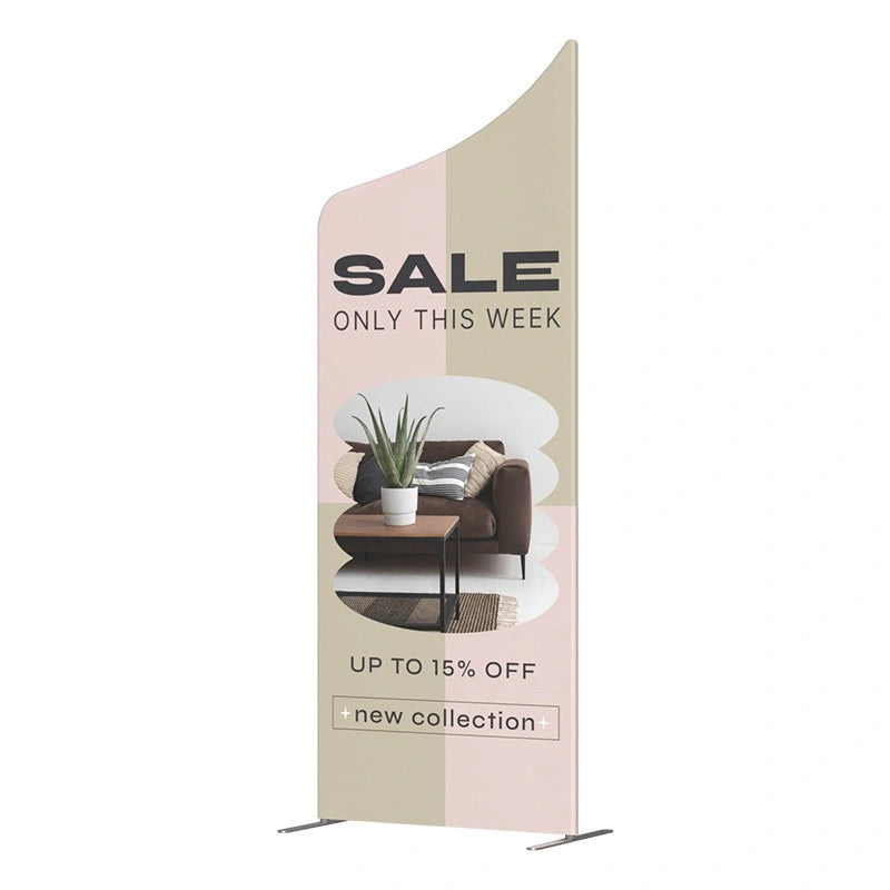 Reusable 10x10 Trade Show Booth Kit with premium graphics for professional brand presentations.