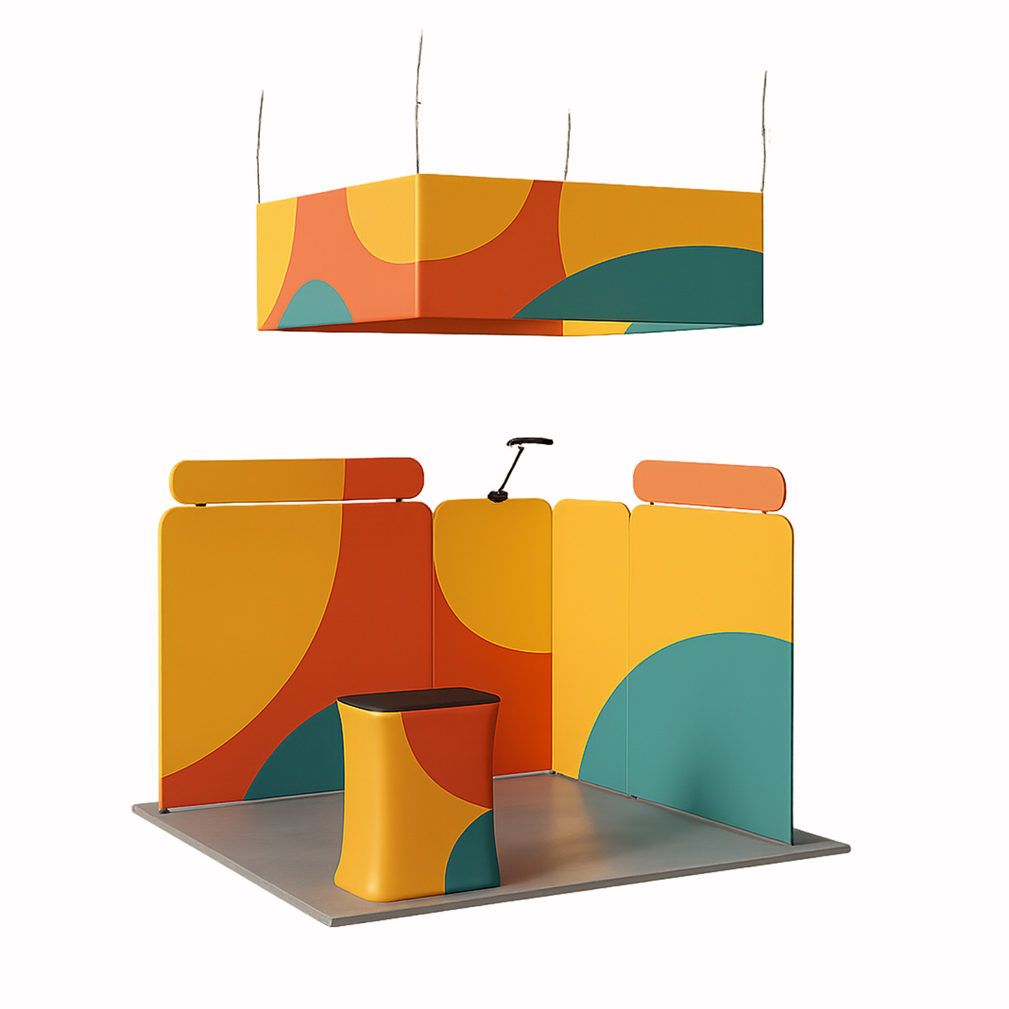 10x10ft Trade Show Booth Kit - B1