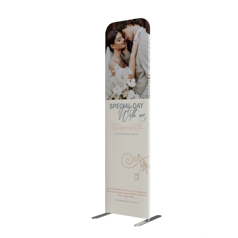10x10ft trade show booth kit D1 with seamless fabric graphics