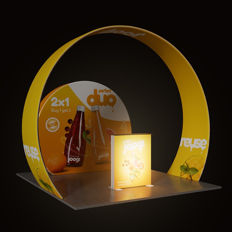 10x10ft Trade Show Booth Kit - D2