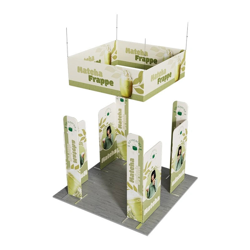 Professional 10x10ft trade show booth kit B4 for marketing displays