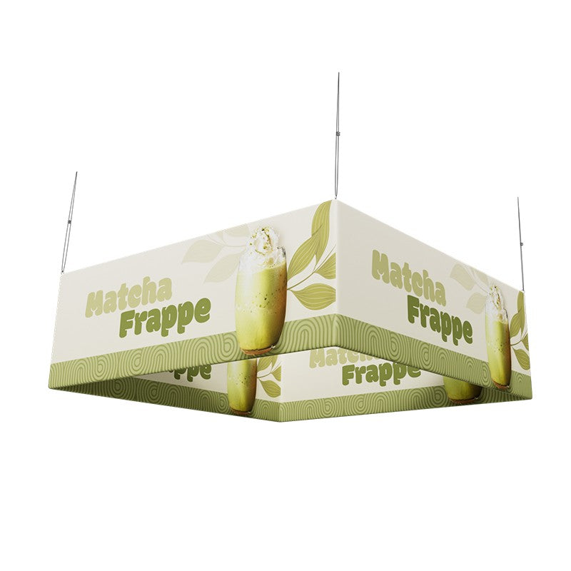 10x10ft Trade Show Booth Kit - B4 Flame-Retardant 240g Tension Fabric