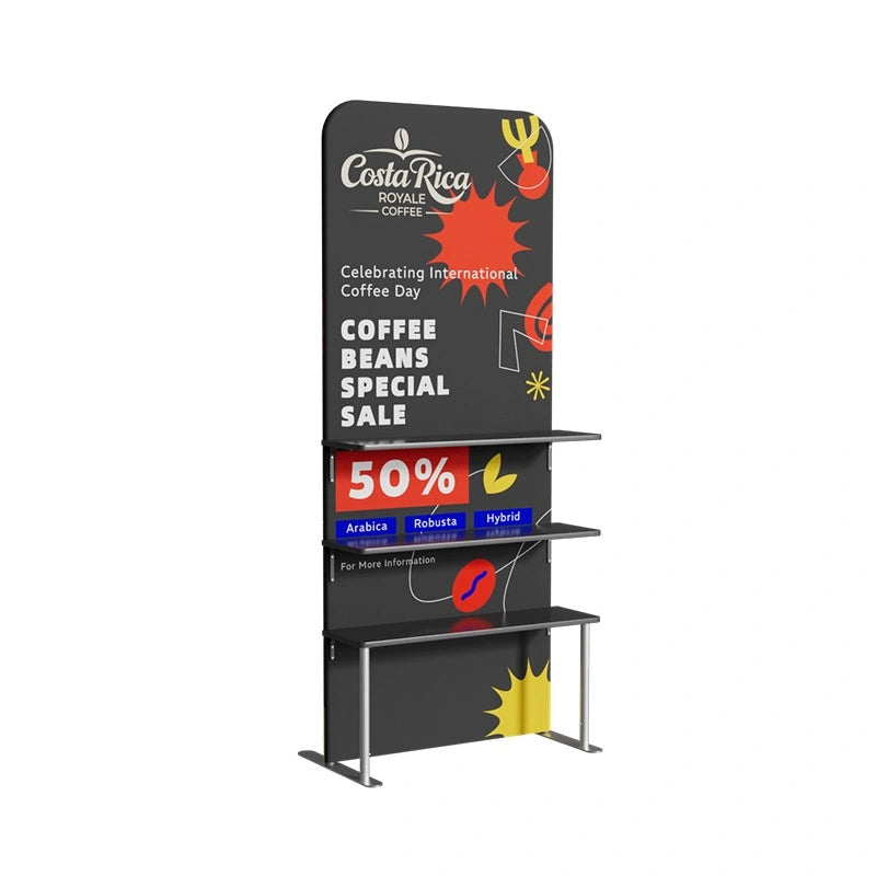 Professional 10x10ft trade show booth kit A4 for marketing displays