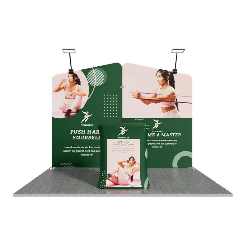 Modular 10x10ft trade show booth kit C2 exhibition booth design